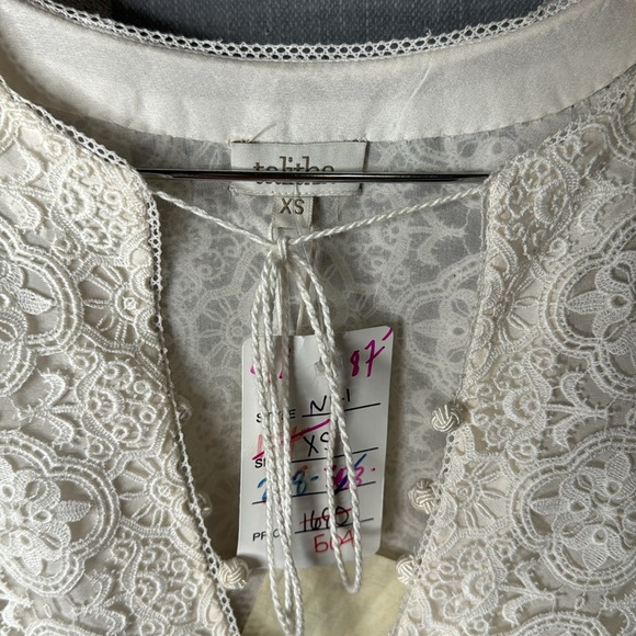 Talitha 100% silk blouse Anthropologie - Picture 6 of 10